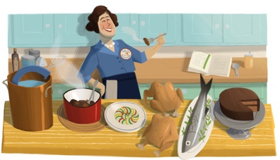 Julia Child Google Doodle