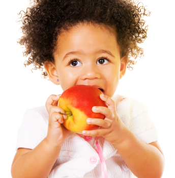 Girl Eating Apple Girl Eating Apple