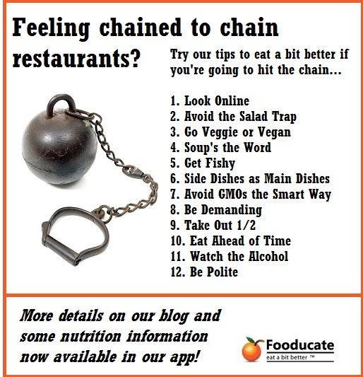 Chain Restaurant Nutrition: 12 Easy Ways to Less Unhealthy