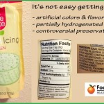 Artificially Colored Icing: Don't do it!