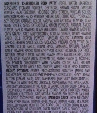 Component Ingredient List Component Ingredient List