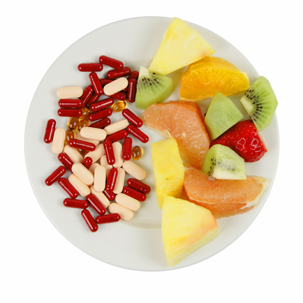 Fruits or multivitamins? Fruits or multivitamins?