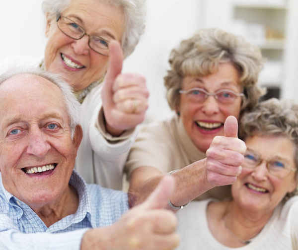 Happy Elderly People Happy Elderly People